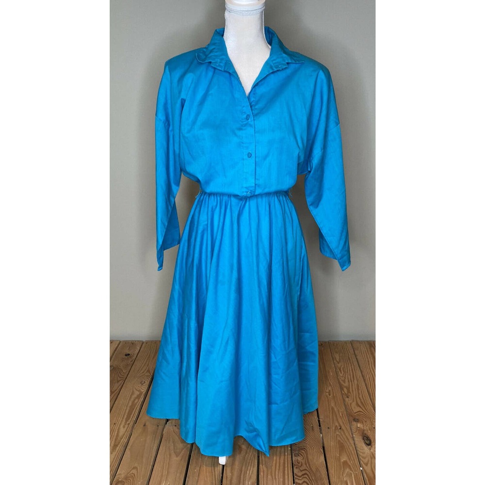 Vintage THE AMERICAN SHIRT DRESS Button Midi Dress